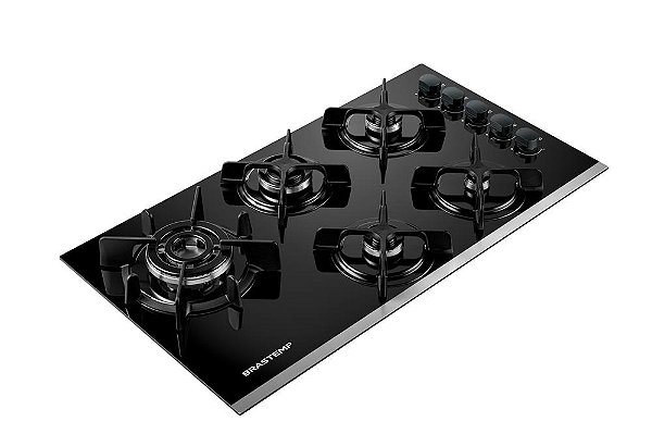 Cooktop 5 Bocas Brastemp Eclipse Collection com Quadrichama - BDD86AP