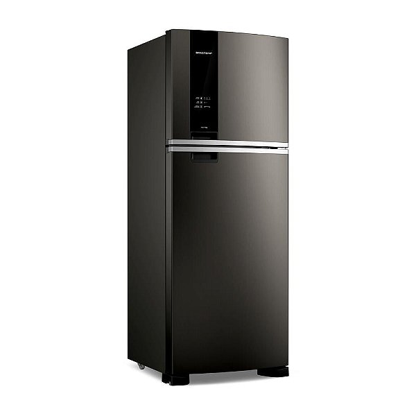 Geladeira Brastemp Eclipse Collection Frost Free Duplex A+++ 461 litros cor Black Inox - BRM56FE