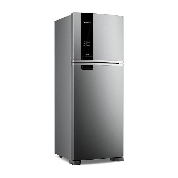 Geladeira Duplex Frost Free 461 Litros A+++ Cor Inox com Tecnologia Turbo Control e Fresh Box - BRM56FK