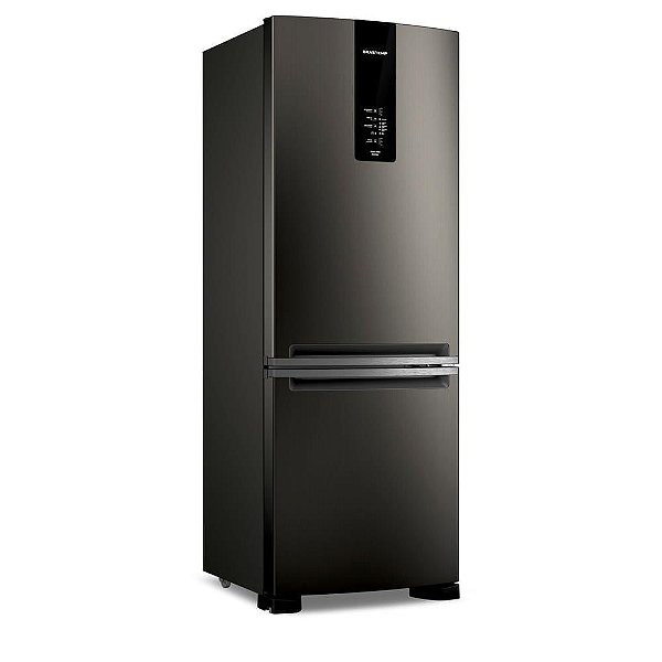 Geladeira Brastemp Eclipse Collection Frost Free Inverse A+++ 479 litros cor Black Inox - BRE58FE