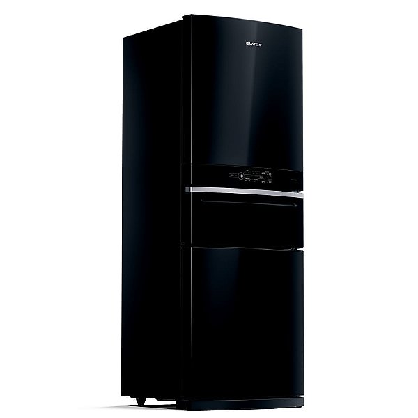 Geladeira Brastemp Inverse 3 Frost Free 419 Litros Cor Preta com Freeze Control Pro - BRY59CE