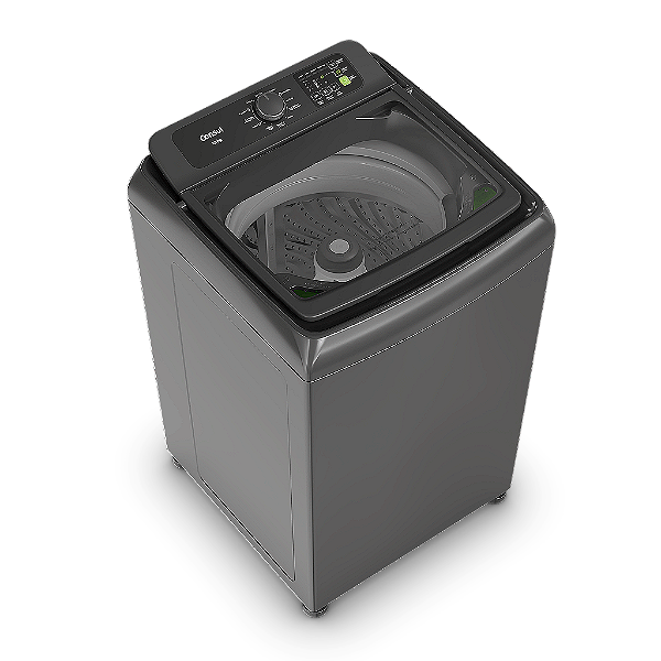Máquina de Lavar Consul 15Kg Cinza Chumbo com Modo Eco - CWN15A9