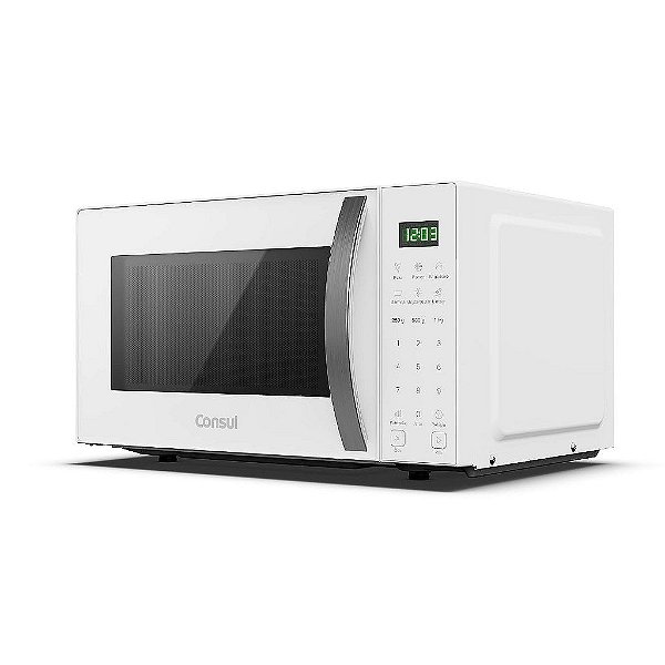 Micro-ondas 23 Litros com Função Marmita Branco Consul - CMS23AB