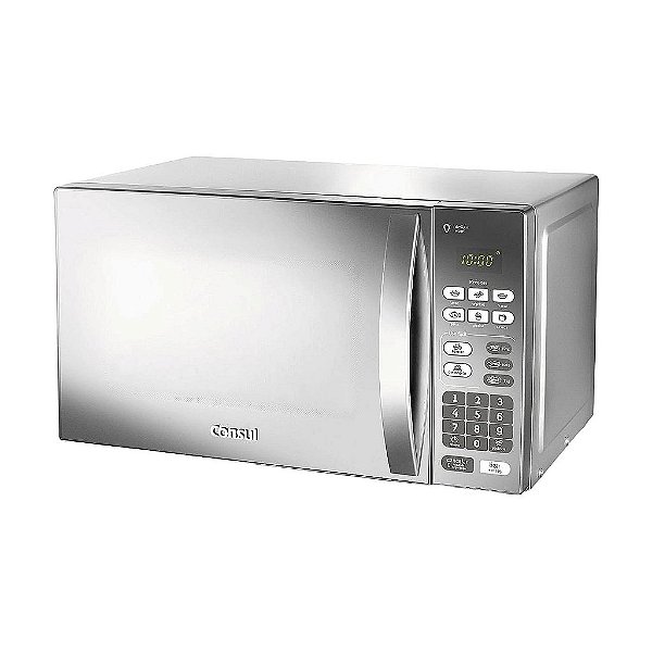Micro-ondas Consul 20 Litros cor Inox Espelhado com Função Descongelar - CM020BF