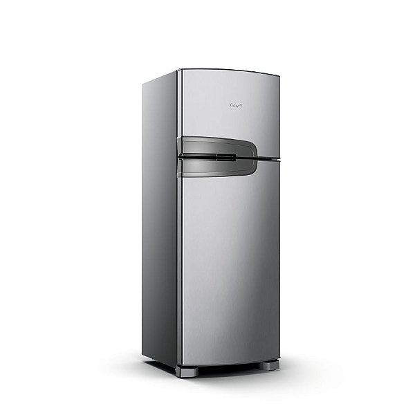 Geladeira Consul Frost Free Duplex 340 litros com Prateleiras Altura Flex cor inox - CRM39AK