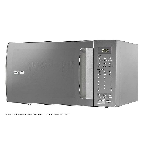 Micro-ondas Consul 32 Litros cor Inox Espelhado com Função Descongelar - CMS45AR