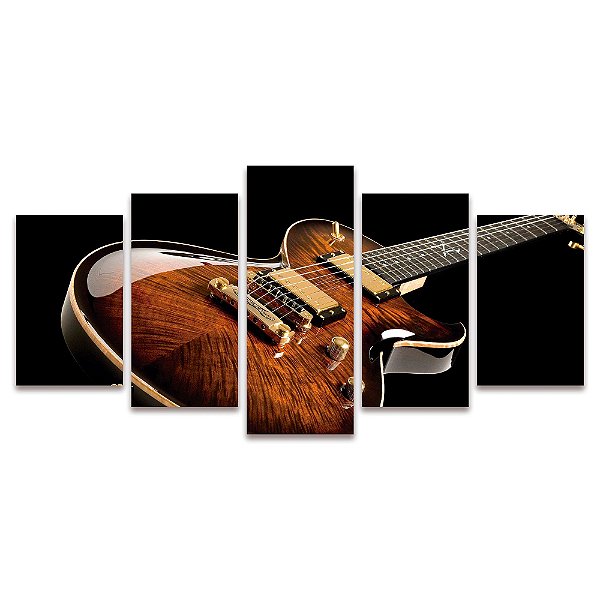 Kit Quadros Mosaico Show Mdf Guitarra Guibson Peças 3mm