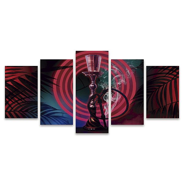 Kit Quadros Mosaico Lounge Hookah Narguile