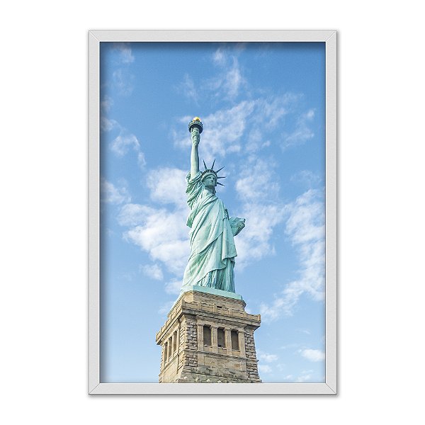 Quadro Decorativo Nova Iorque Estátua Da Liberdade