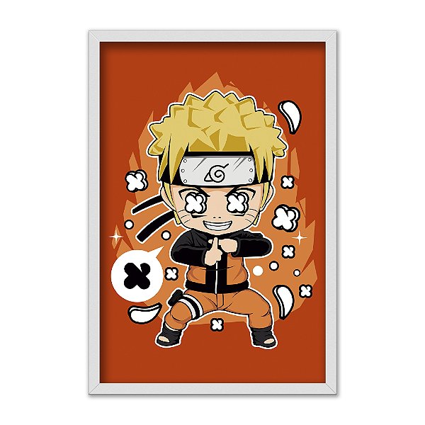 Quadro Decorativo Anime Naruto Usumaki