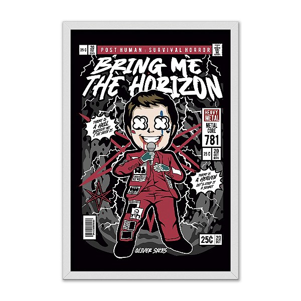 Quadro Decorativo Bring Me The Horizon Oliver