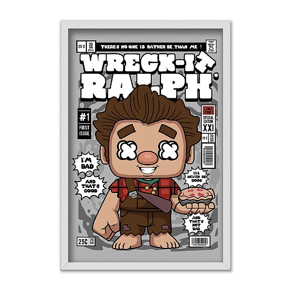 Quadro Decorativo Filme Detona Ralph