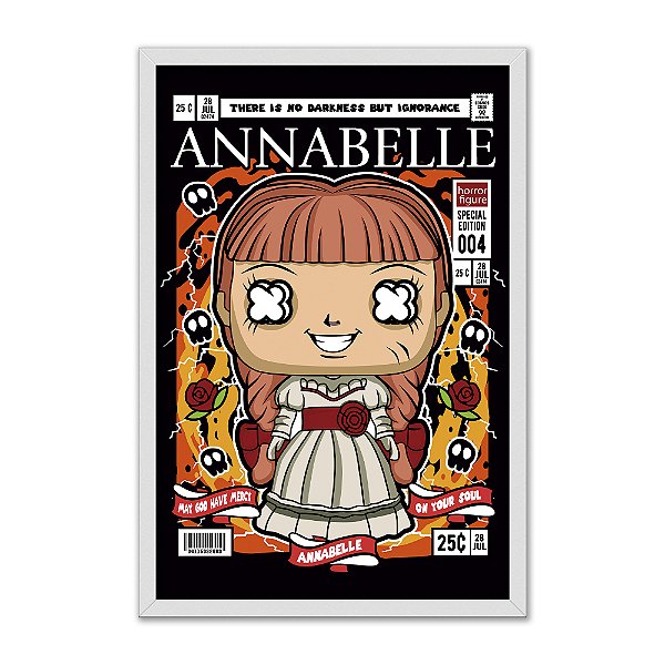 Quadro Decorativo Filme Boneca Annabele Terror