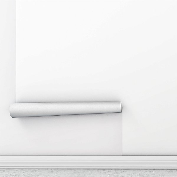 Papel de Parede Adesivo Vinil Cor sólida Branco