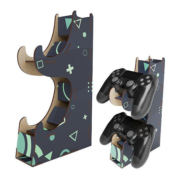Suporte Gamer Mdf P/ Controle Joystick Vídeo Game Ps Xbox