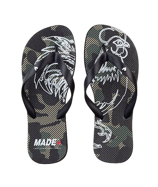 Chinelo made in mato camuflado