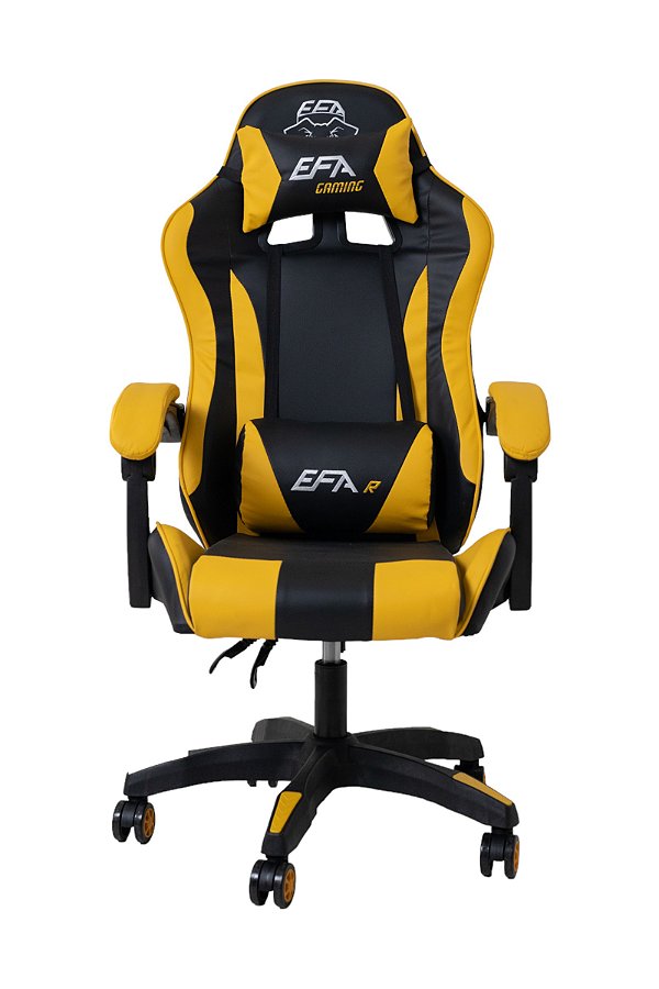 Cadeira De Escritório Gaming Amarela