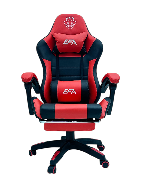 Cadeira Gamer Para Escritório Efa Start Vermelha