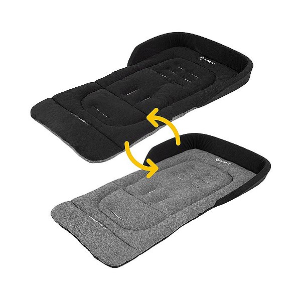 Almofada Para Carrinho de Bebê SafeComfort Safety 1st Black & Dark Melange