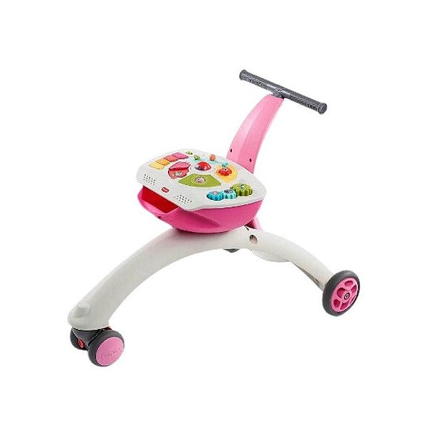 Andador e Triciclo 5 em 1 - Tiny Love Rosa