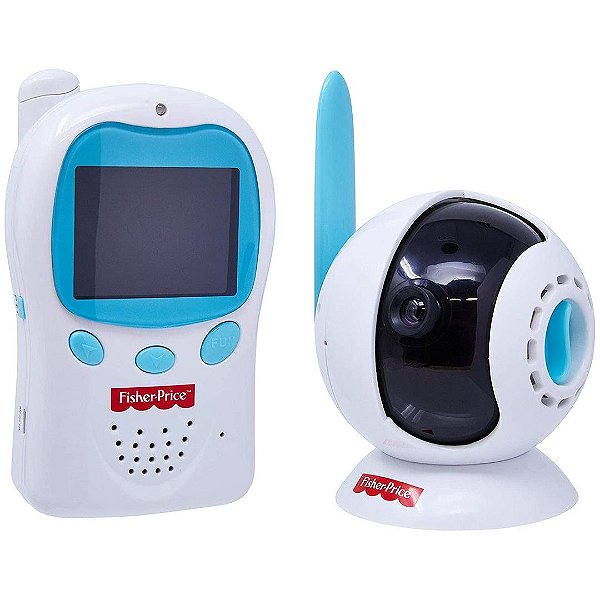 Babá Eletrônica Digital Fisher Price Wireless Branca
