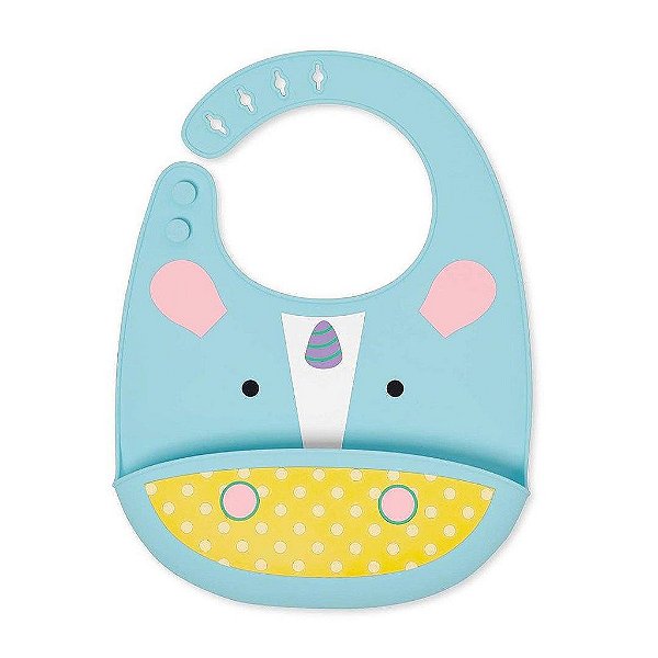 Babador De Silicone Skip Hop Zoo Unicórnio