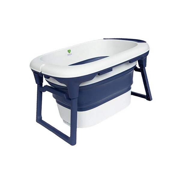 Banheira De Plástico Media Azul Marinho Baby Pil