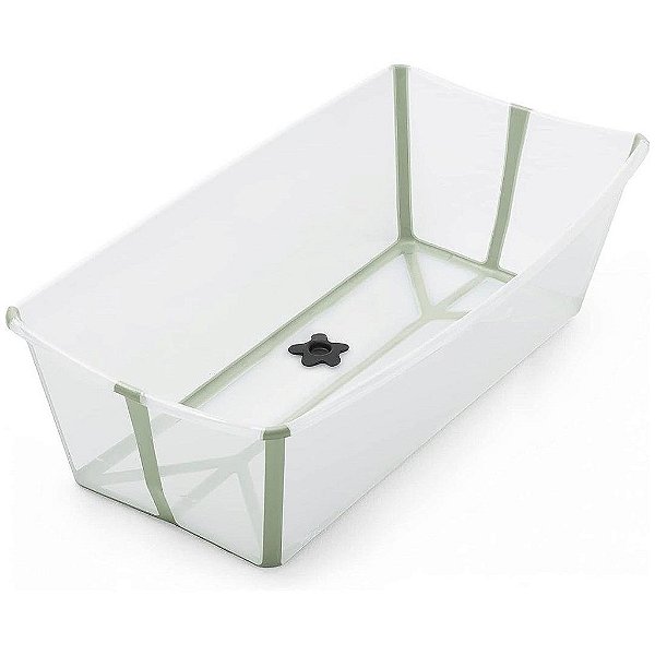 Banheira Flexível Stokke Verde Transparente