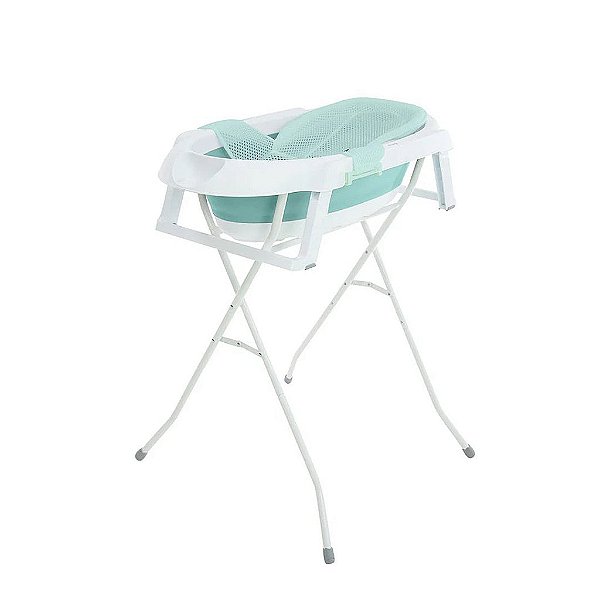 Banheira Smile 2 Em 1 Com Suporte Safety 1st Aqua Green