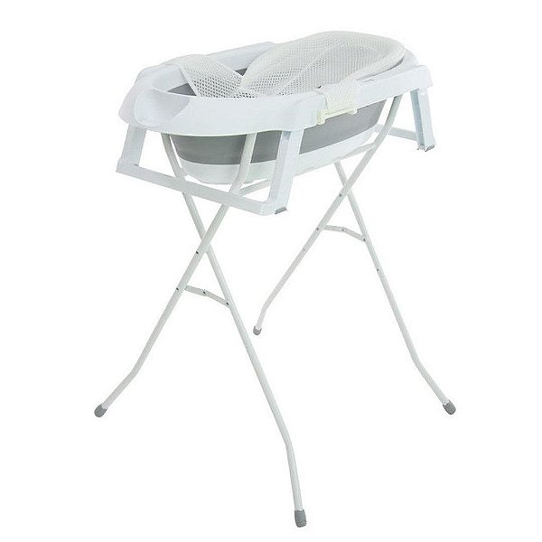 Banheira Smile 2 Em 1 Com Suporte Safety 1st Grey