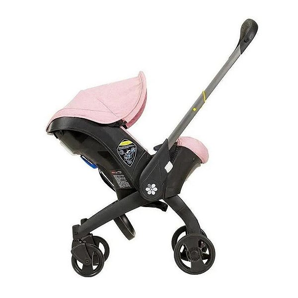 Bebê Conforto 3 em 1 Que Vira Carrinho Embee Rosa