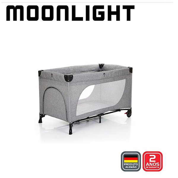 Berço Portátil ABC Design MoonLight Woven Grey