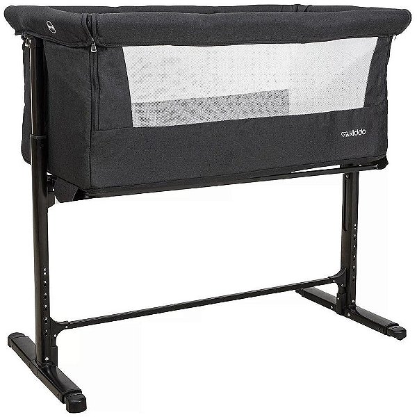 Berço Portátil Lado a Lado Myside Kiddo Preto
