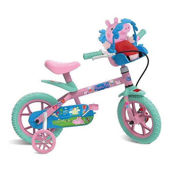 Bicicleta Infantil Bandeirante Peppa Pig