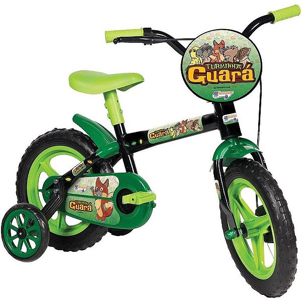 Bicicleta Infantil Turminha Guará Para Meninos Verde