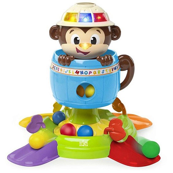 Brinquedo Esconde-Esconde Macaco Bright Starts