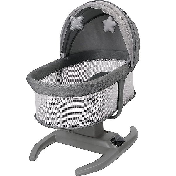 Cadeira De Balanço Moisés Multimotion Mastela Cinza
