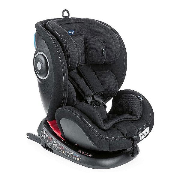 Cadeirinha De Bebê Para Carro Chicco Seat4Fix 360° Preta