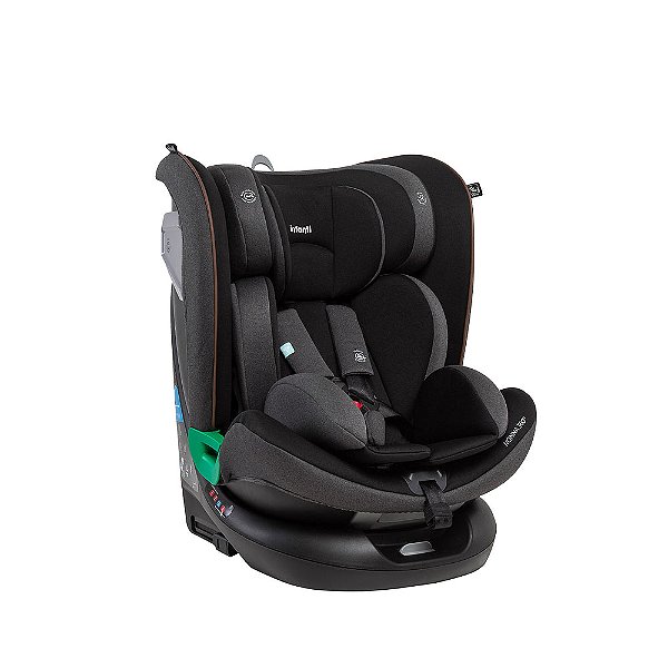 Cadeirinha De Bebê Para Carro Infanti Nonna 360° Preto Noturno