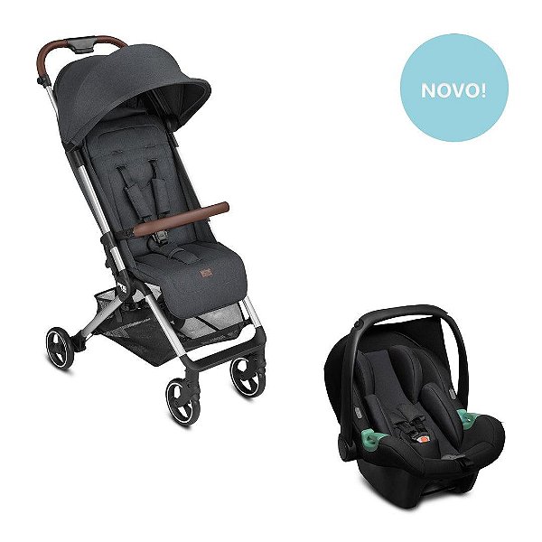 Carrinho De Bebê ABC Design Ping Two Tradicional Duo Storm