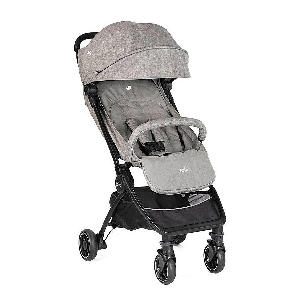Carrinho De Bebê Joie Pact Gray Flannel