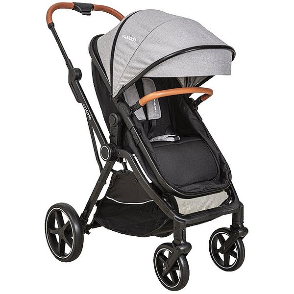 Carrinho De Bebê Kiddo Travel System Nomad Melange Grafite