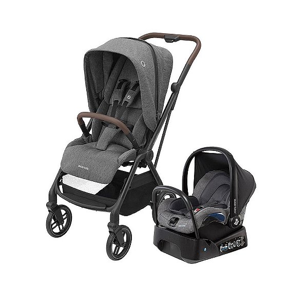 Carrinho de Bebê Maxi-Cosi Leona² TS Trio Select Grey