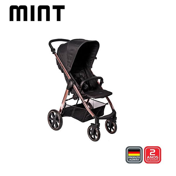 Carrinho De Bebê Mint ABC Design Diamante – Rose Gold