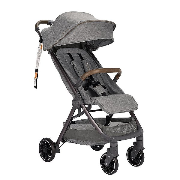 Carrinho De Bebê Nuna TRVL Cinza Refined - BR