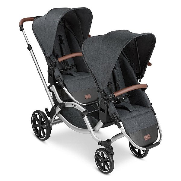 Carrinho De Bebê Para Gêmeos Zoom ABC Design Storm