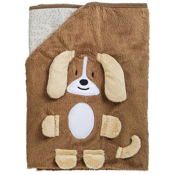 Cobertor Infantil Kiddo Buddy Cachorro