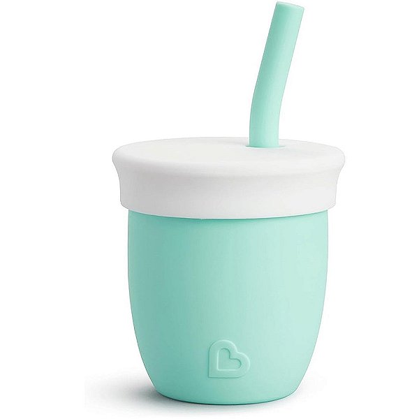 Copo de Silicone com Canudo 118ML 6M+ Munchkin