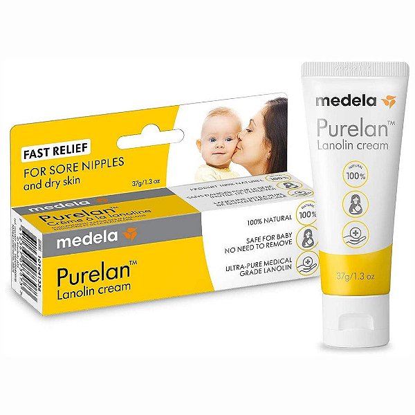 Creme de Lanolina Para Mamilos PureLan Medela 37G