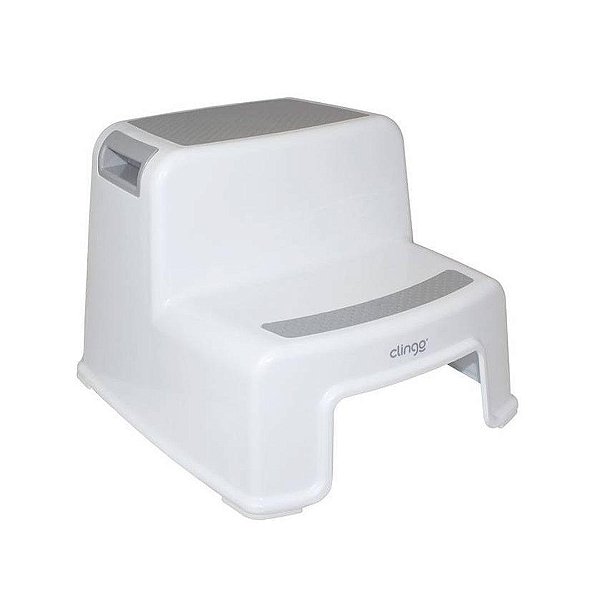Escadinha Infantil Multifuncional Clingo Cinza